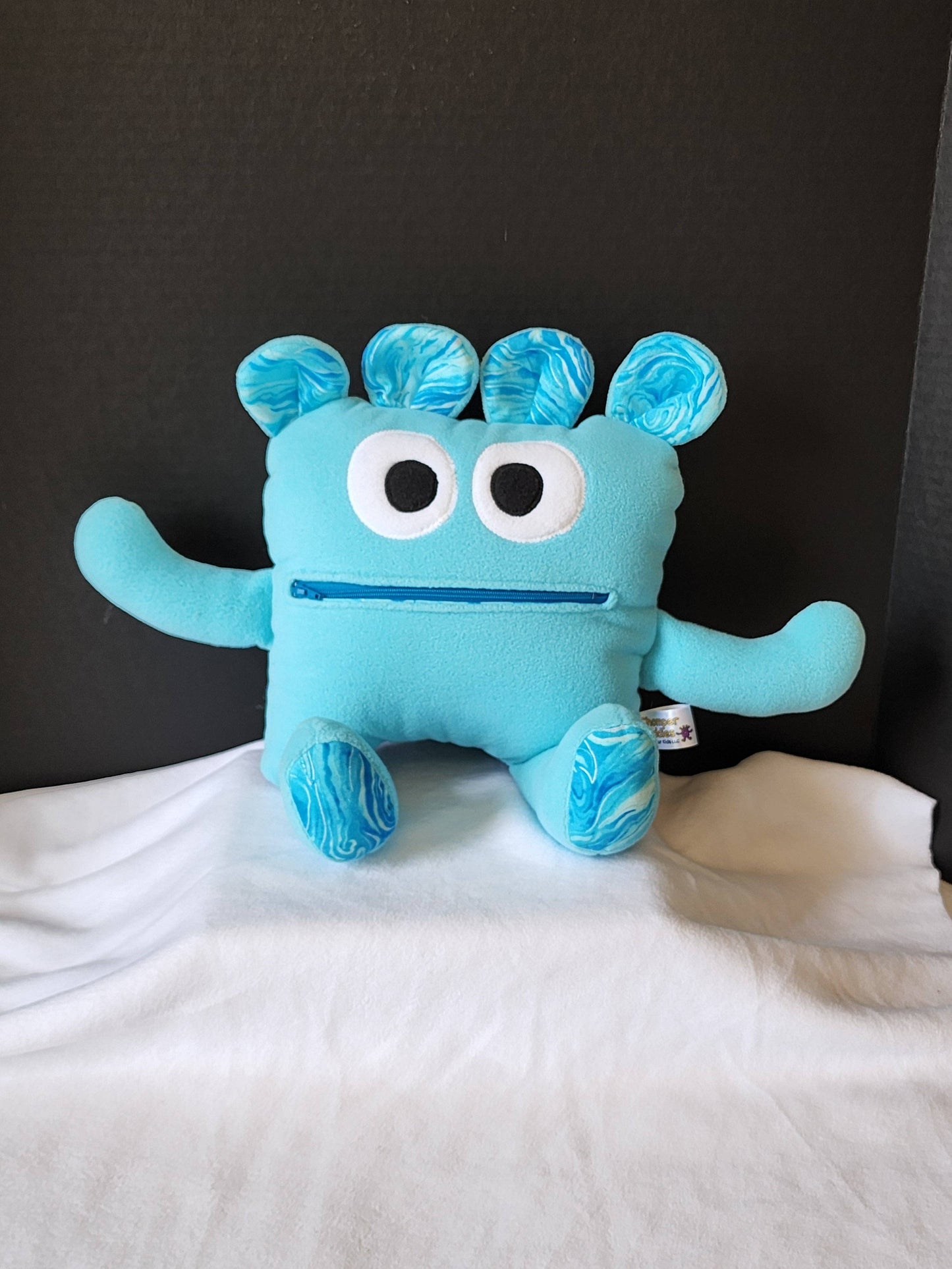 Waverly Splash Chomper Buddy - A One-of-a-Kind Plush for Soothing Ocean Vibes - Made In U.S