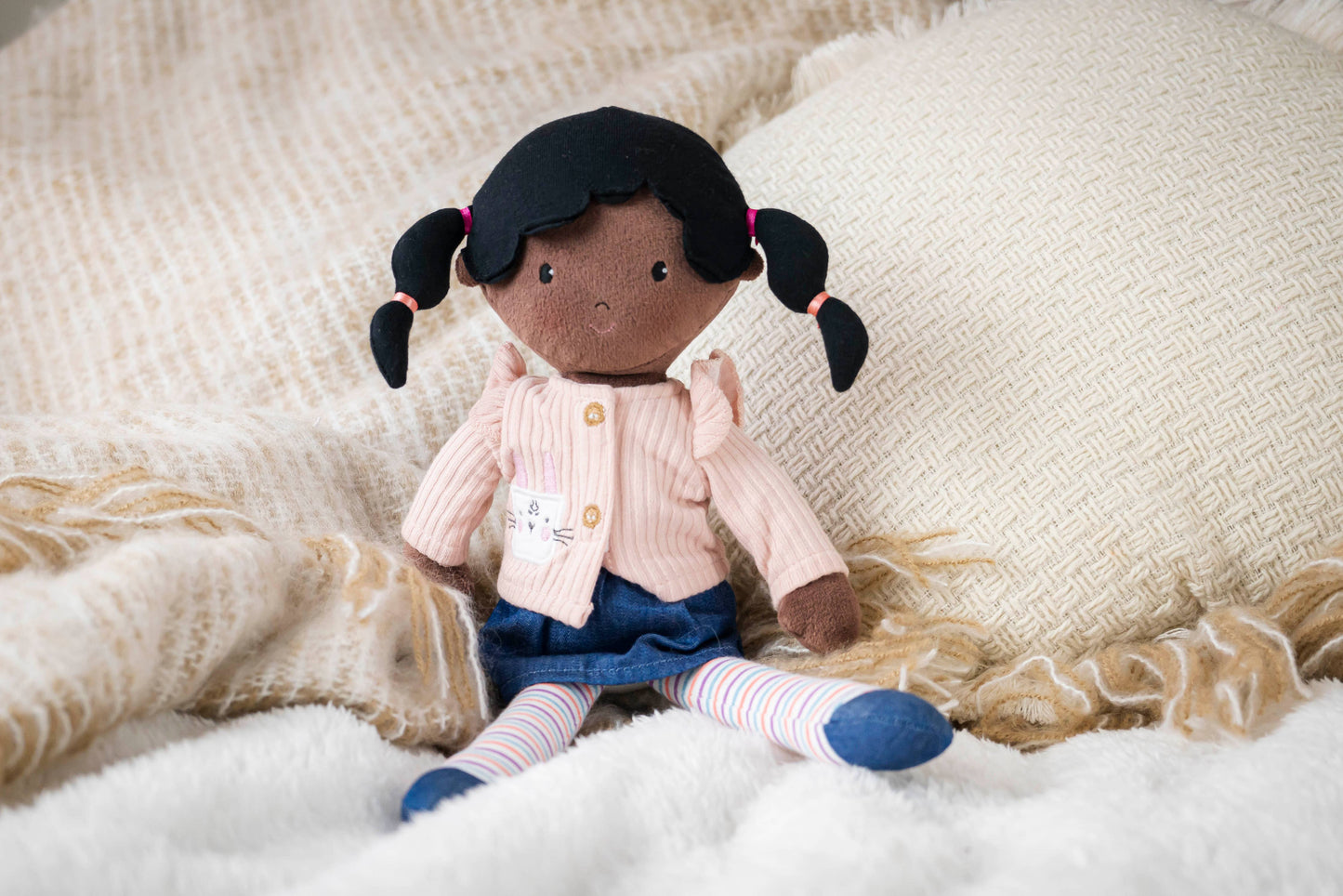 Alicia - A Pink & Playful Doll Friend - Made In Sri Lanka