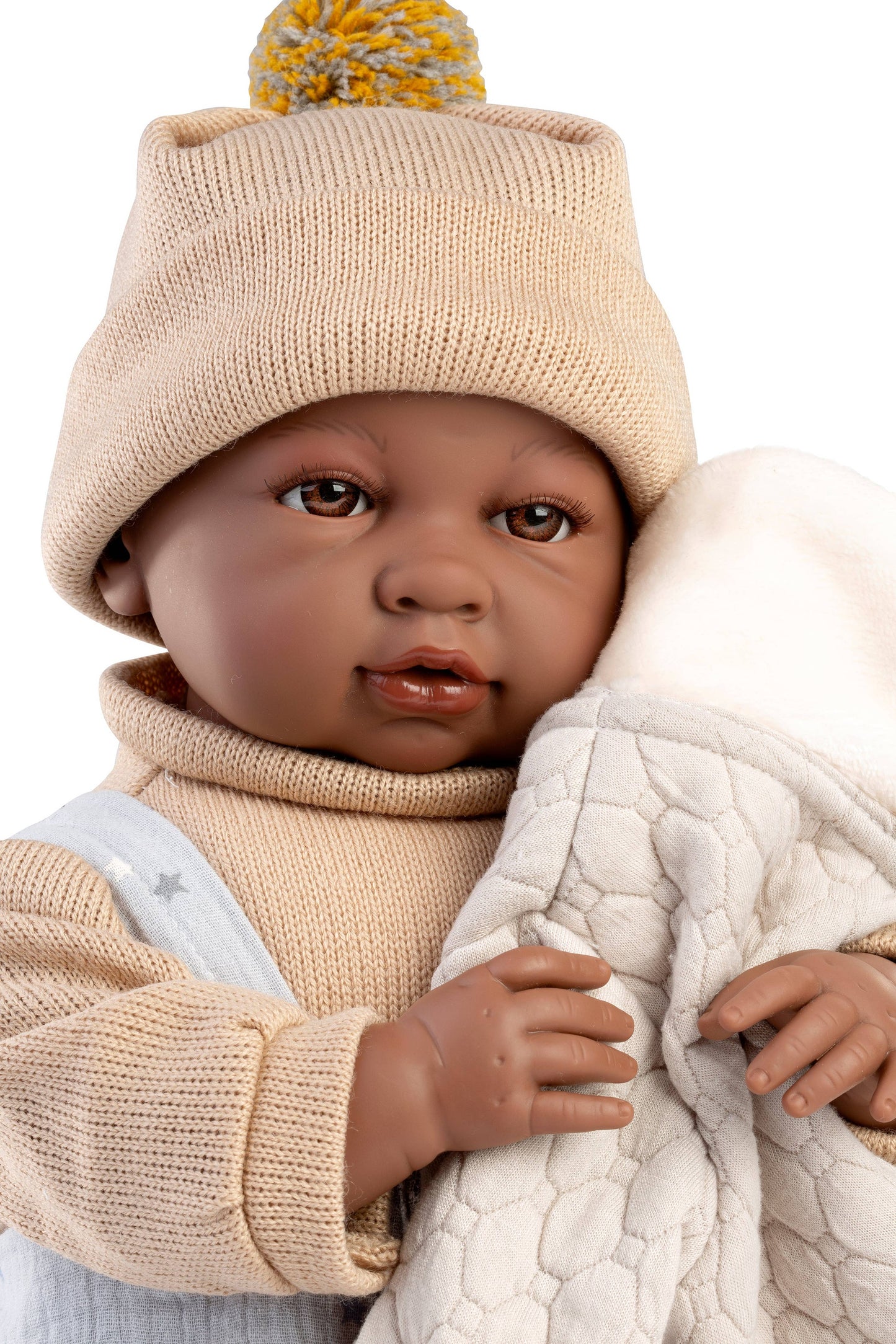 Baby Saoro - Realistic Baby Doll with Star Outfit - Made In Spain