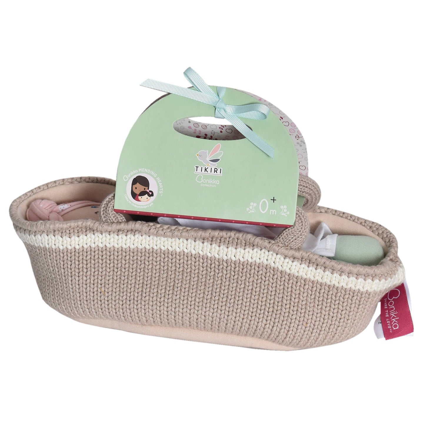 My First Baby Doll - Snuggles, Binkie & Carry Cot Included! - Made In Sri Lanka