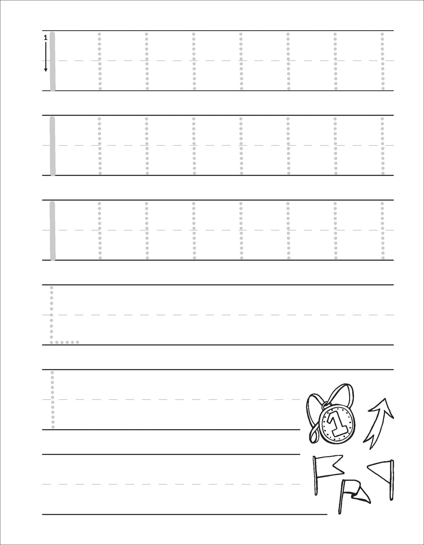 Learn to Write Book - "G Is For Girl: Trace & Learn Letters"