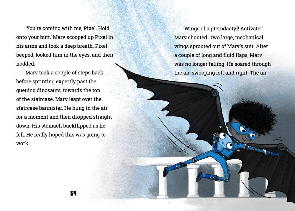 Marv & The Dino Attack: 5 x 7.25 x 0.40 / Paperback / 128