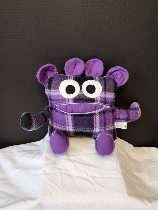 Violet Mae Chomper Buddy - Cozy Worry-Eating Plush Friend - Made In U.S