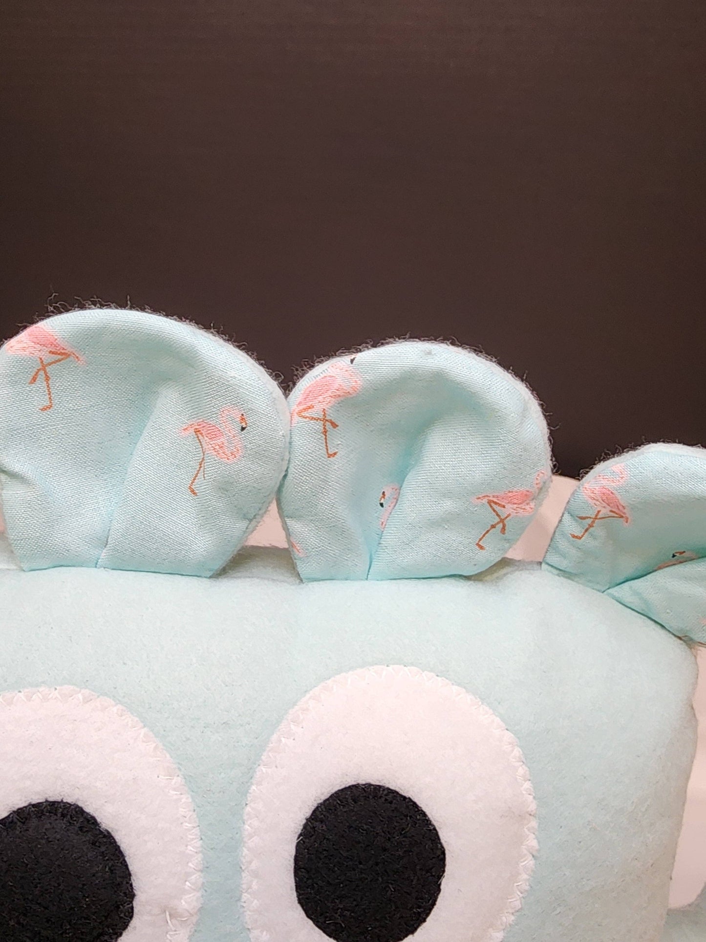 Finn Flamingo Chomper Buddy - A One-of-a-Kind Plush for Calm & Coastal Comfort - Made In U.S