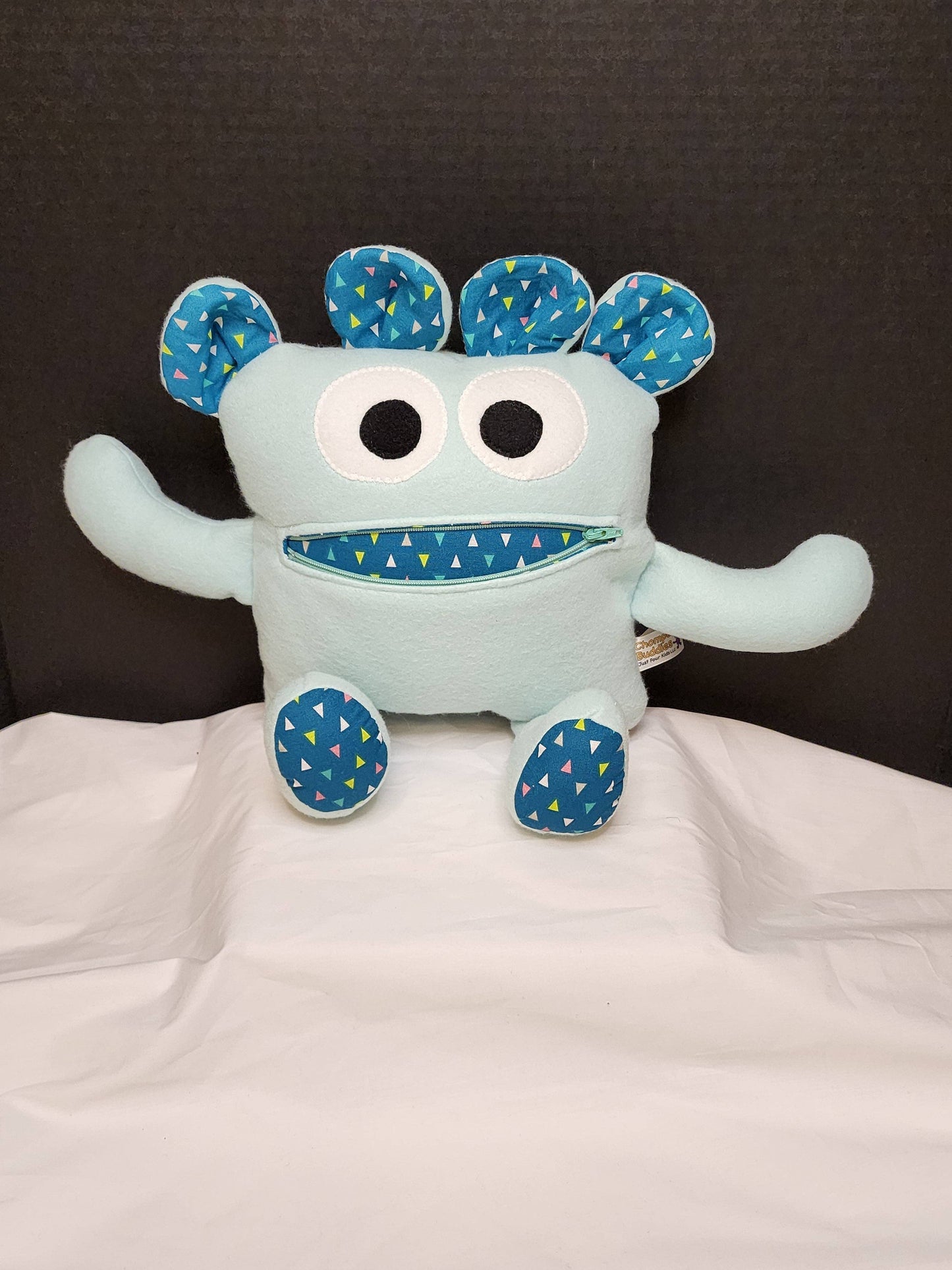 Trini Tide Chomper Buddy – Handmade Plush for Peace, Play & Positivity - Made In U.S