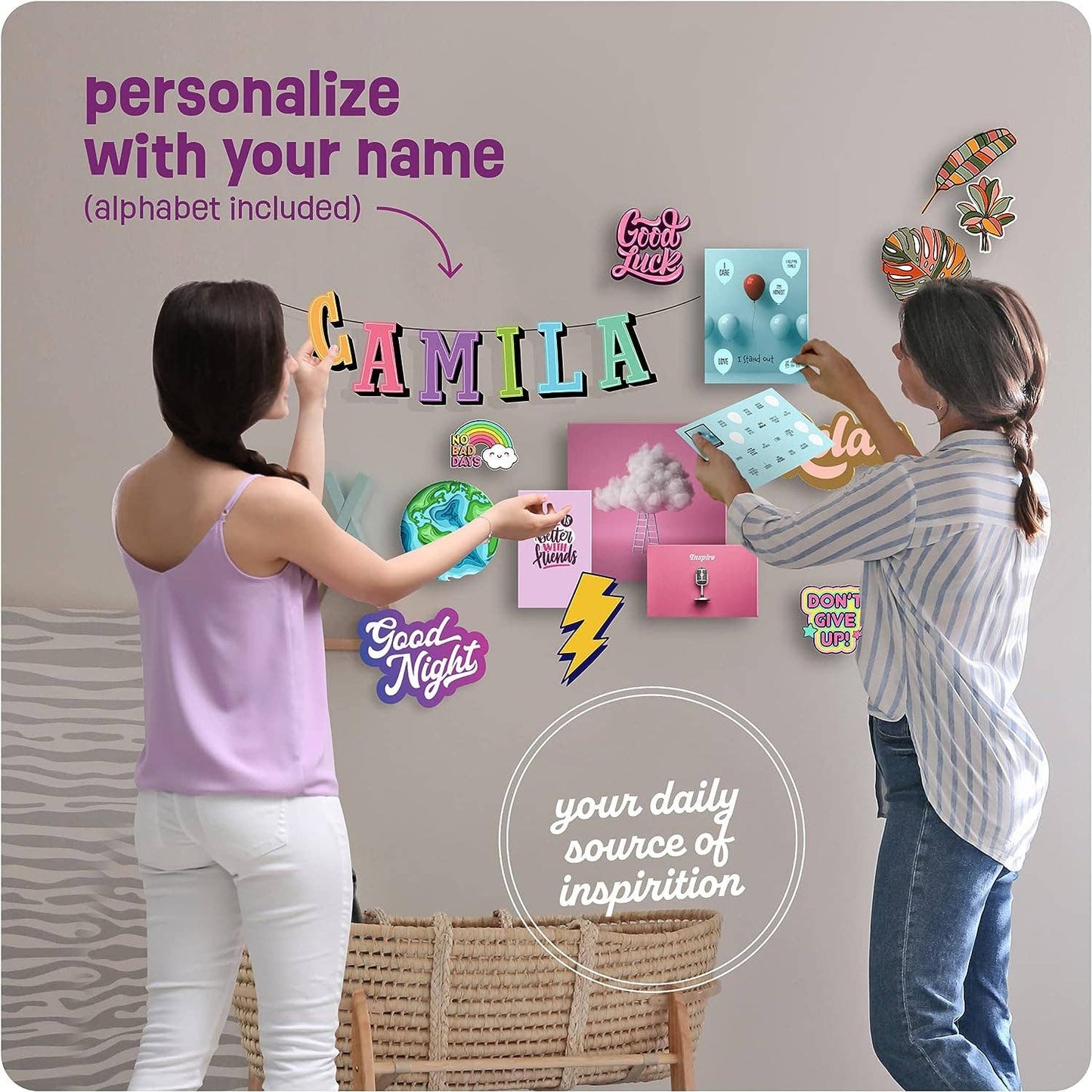 Dan&Darci - DIY Wall Collage Kit for Teen & Tween Girls