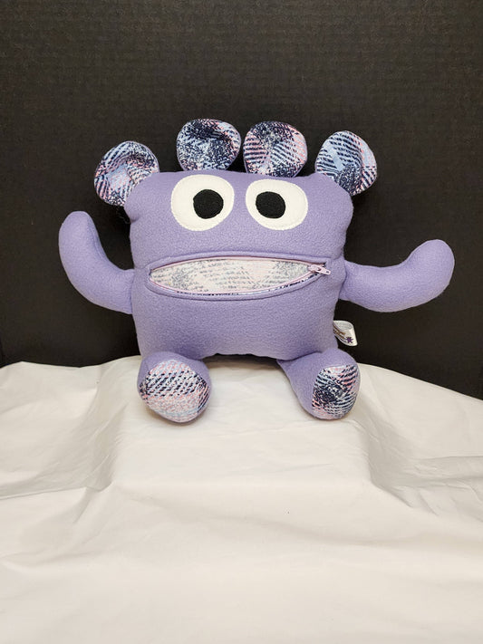 Vera Violet Worry Chomper - A Handmade Plush for Mindful Comfort - Made In U.S