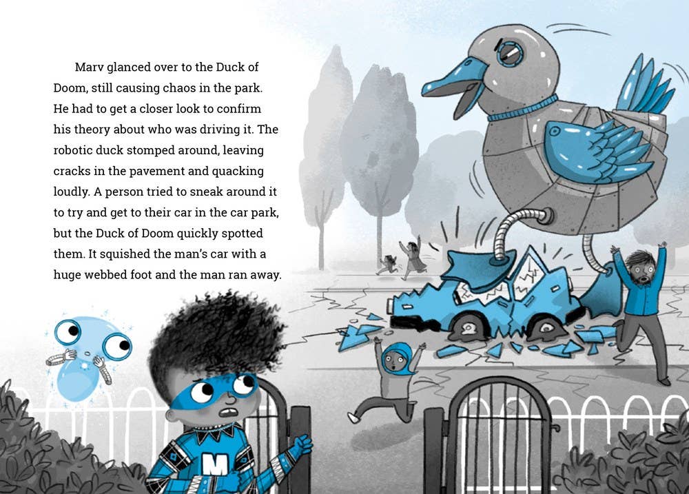 Marv and the Duck of Doom: Paperback