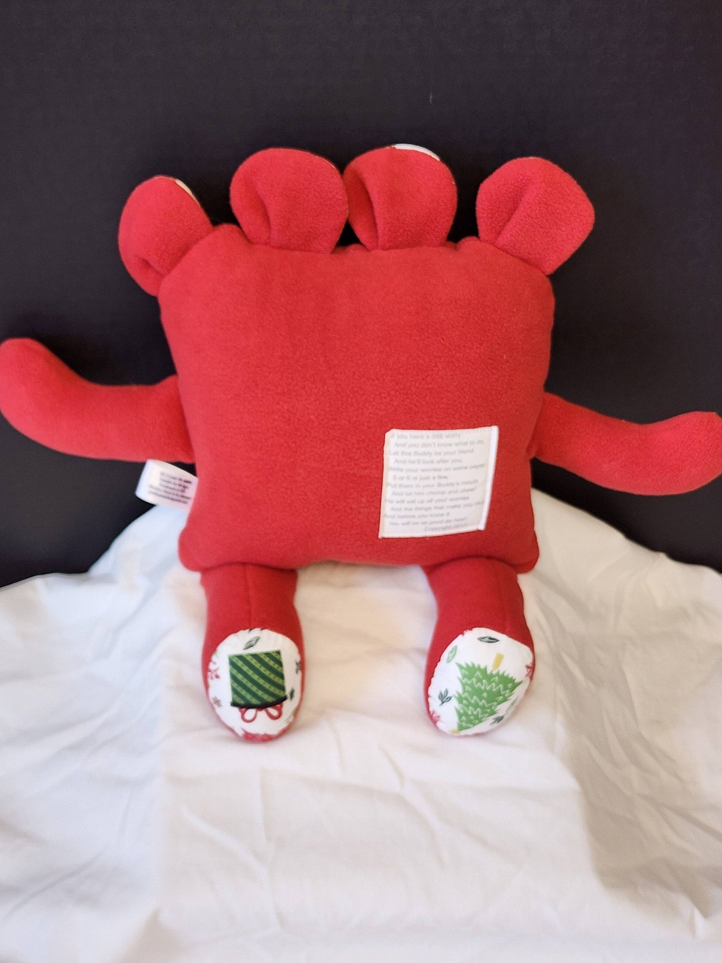 Rudy Pines Chomper Buddy - A One-of-a-Kind Plush for Peace & Festive Fun - Made In U.S