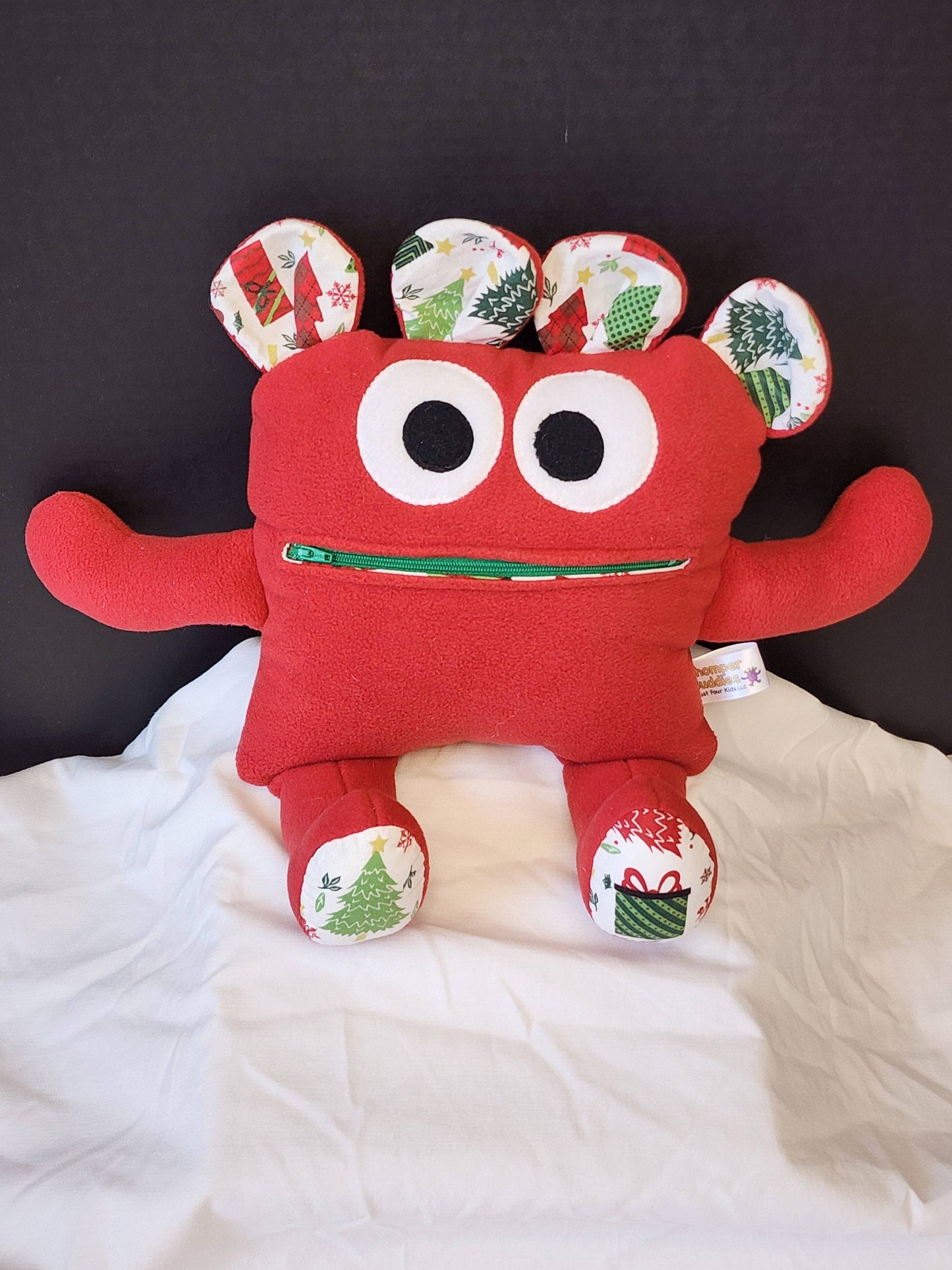 Rudy Pines Chomper Buddy - A One-of-a-Kind Plush for Peace & Festive Fun - Made In U.S