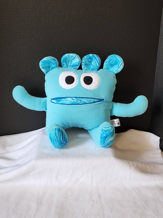 Waverly Splash Chomper Buddy - A One-of-a-Kind Plush for Soothing Ocean Vibes - Made In U.S