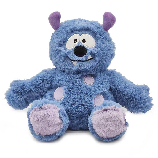 Warmies® Large Plush – Blue Monster - Microwavable Lavender-Scented Comfort