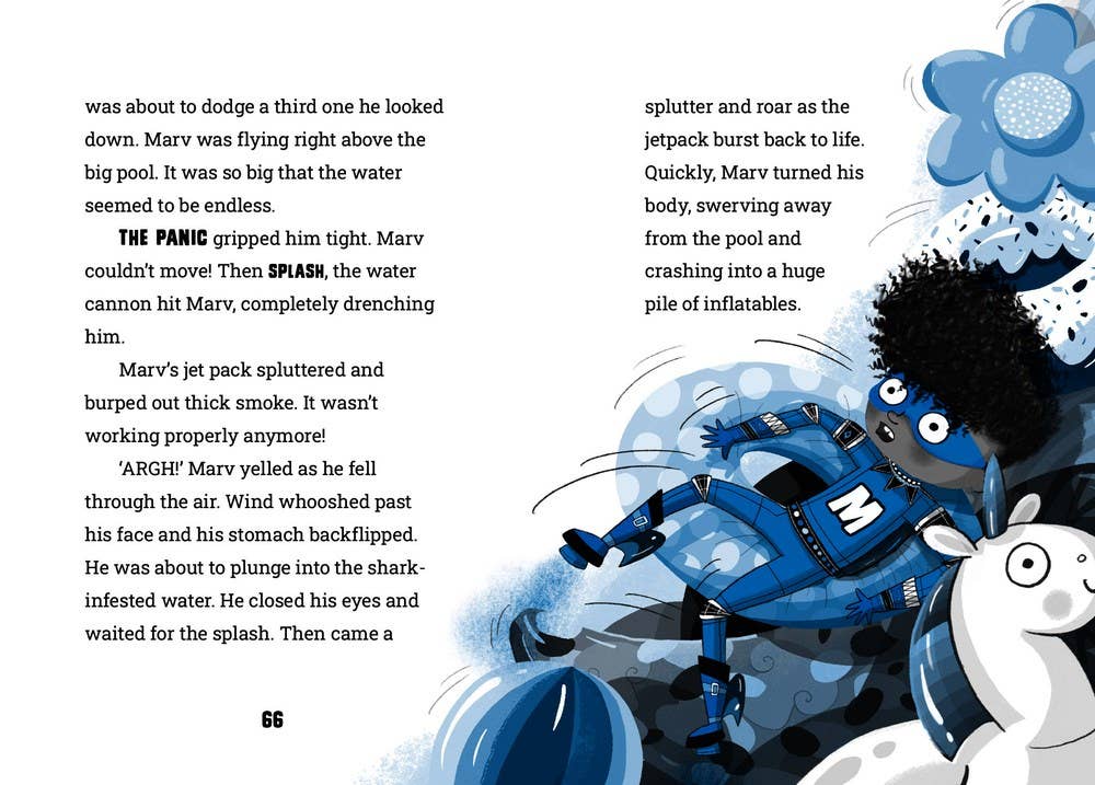 Marv And The Pool Of Peril: Paperback