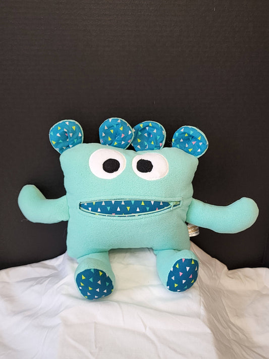 Theo Triangles Chomper - Handmade Comfort Buddy for Worry-Free Days - Made In U.S