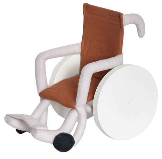 Tiny Caregiver’s Wheelchair - Hospital Doll Add-On - Made In Sri Lanka