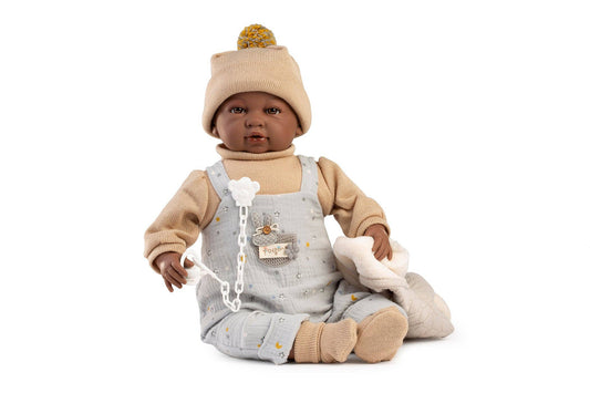 Baby Saoro - Realistic Baby Doll with Star Outfit - Made In Spain