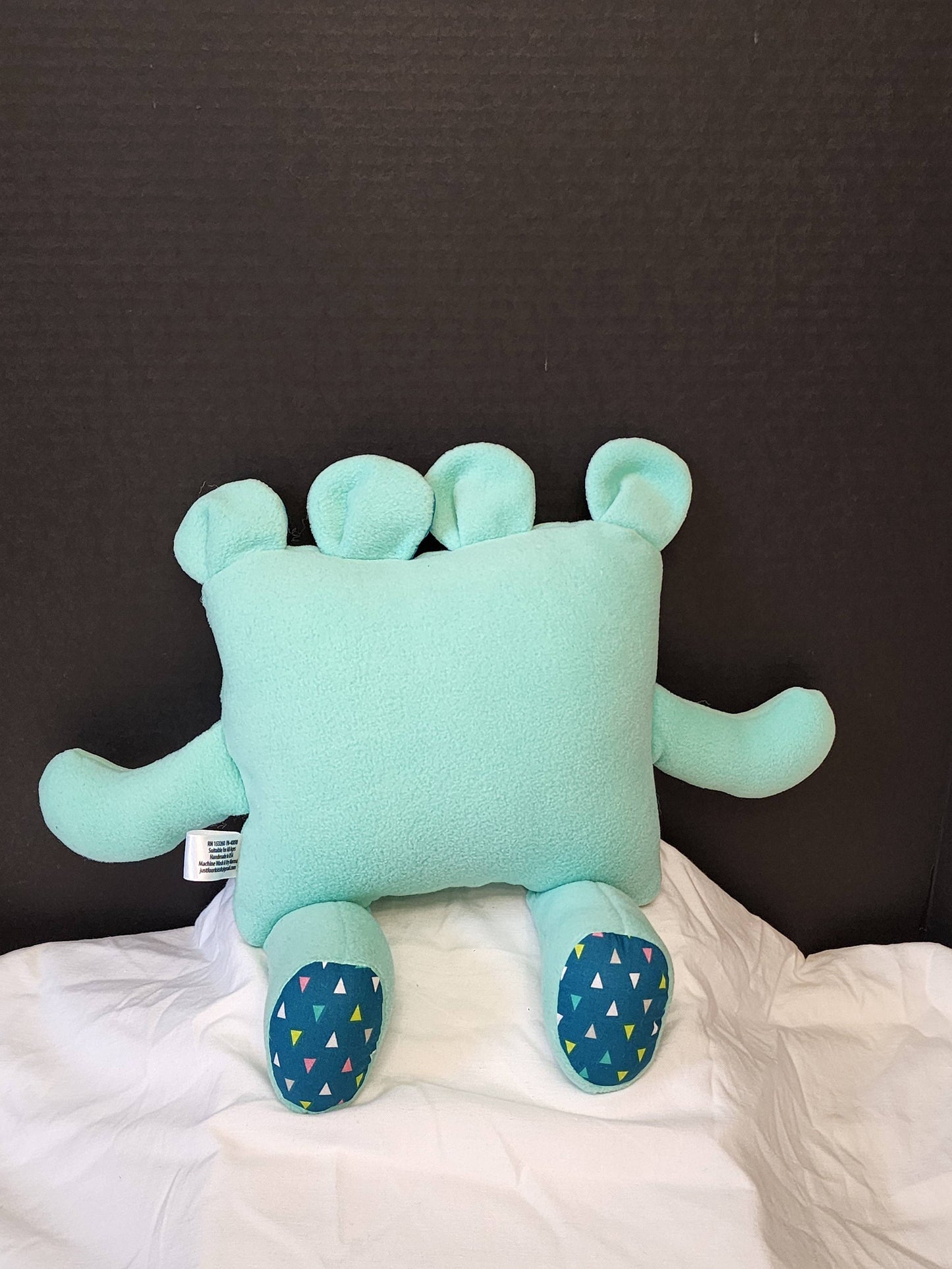 Theo Triangles Chomper - Handmade Comfort Buddy for Worry-Free Days - Made In U.S