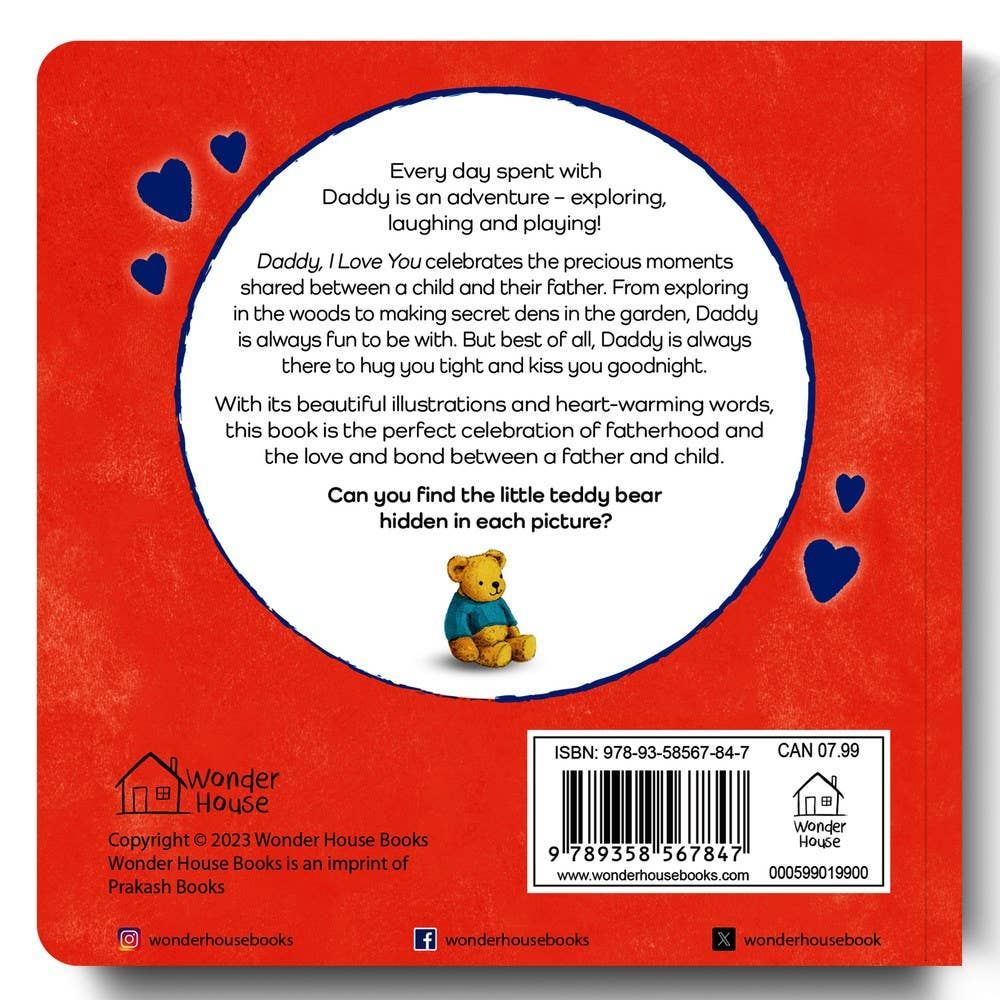 Daddy, I Love You Children's Board Book
