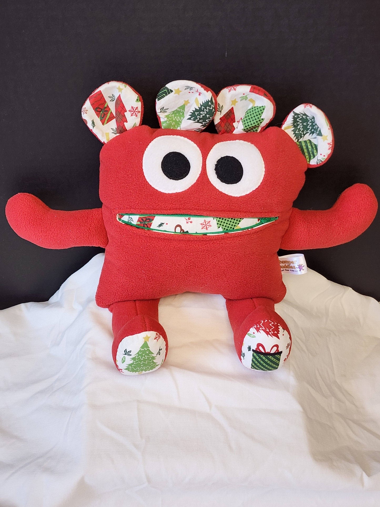 Rudy Pines Chomper Buddy - A One-of-a-Kind Plush for Peace & Festive Fun - Made In U.S