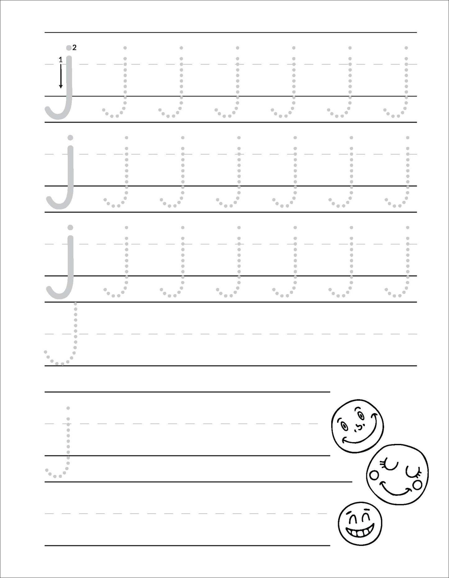 Learn to Write Book - "G Is For Girl: Trace & Learn Letters"