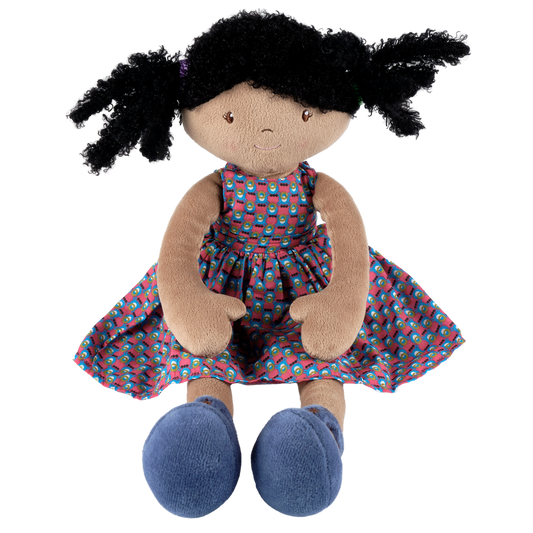 Leota - A Blue-Dressed Bestie with Big Style - Made In Sri Lanka