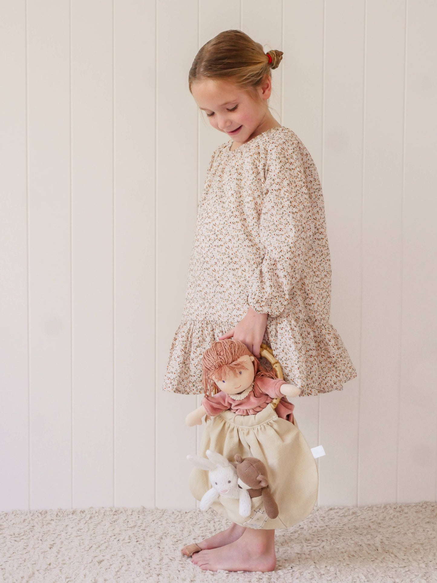 Way Back When Bag - Toy Carrier with Peekaboo Pockets - Made In Sri Lanka