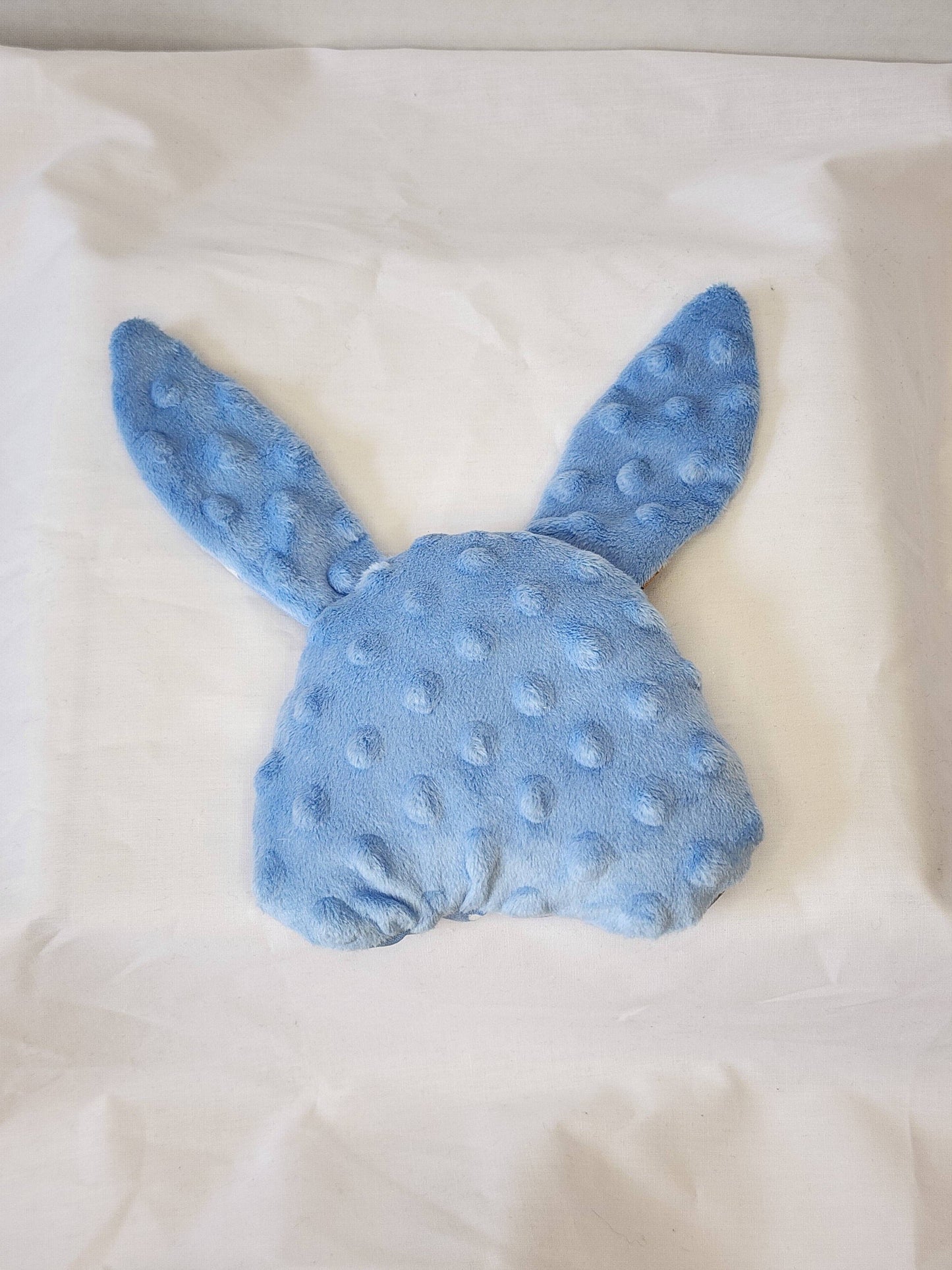 Benny Bones Bunny Plush - Dogs & Bones Pattern Handmade Sensory Fidget - Made In U.S