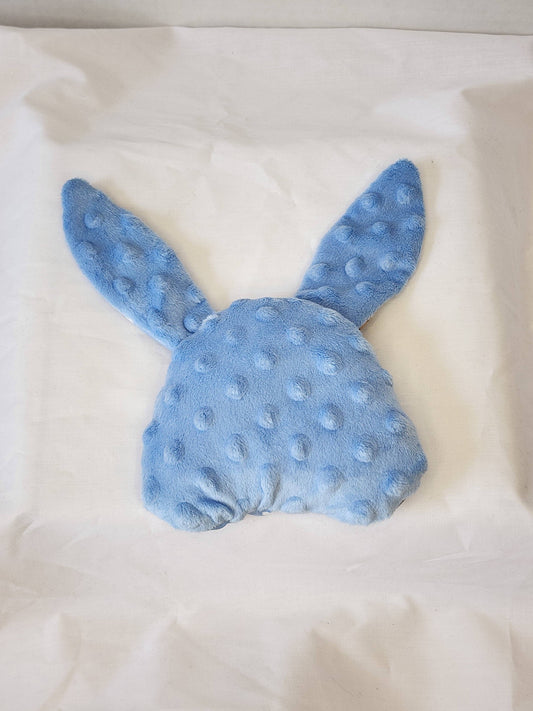 Benny Bones Bunny Plush - Dogs & Bones Pattern Handmade Sensory Fidget - Made In U.S