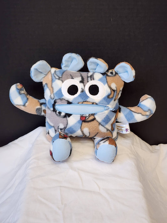 Bailey Bones Chomper Buddy - A One-of-a-Kind Comfort Pup Plush - Made In U.S