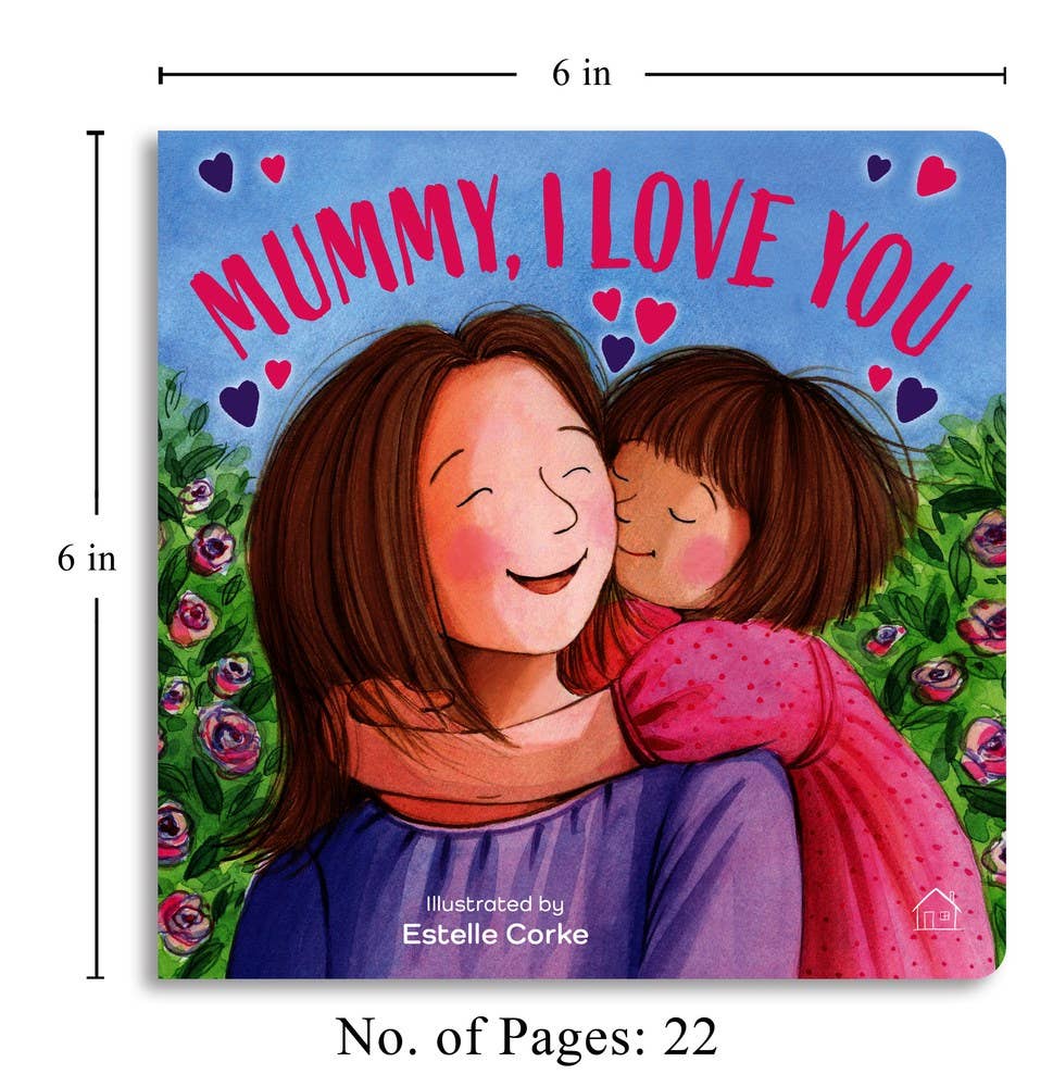 Mom, I Love You Childrens Board Book