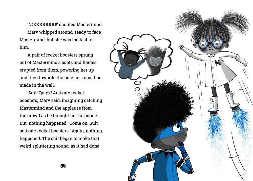 Marv And The Mega Robot: Paperback
