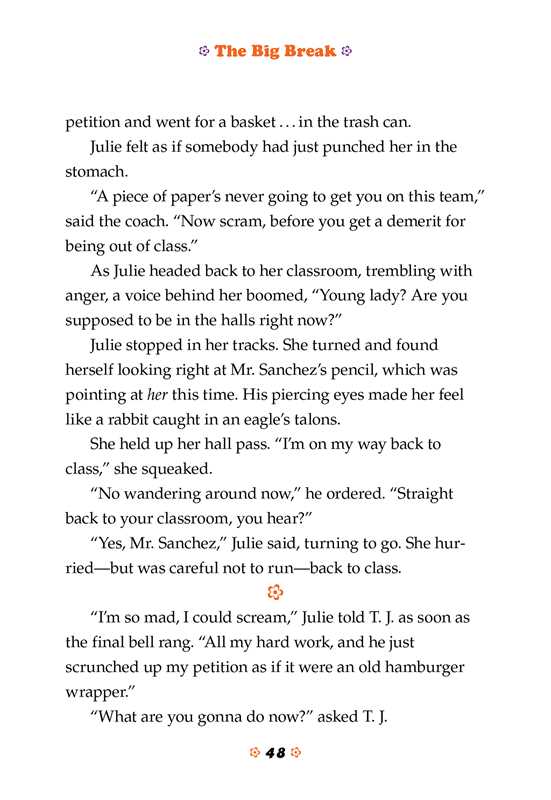 American Girl - Julie: The Big Break by Megan McDonald: Paperback; 120 pages / English