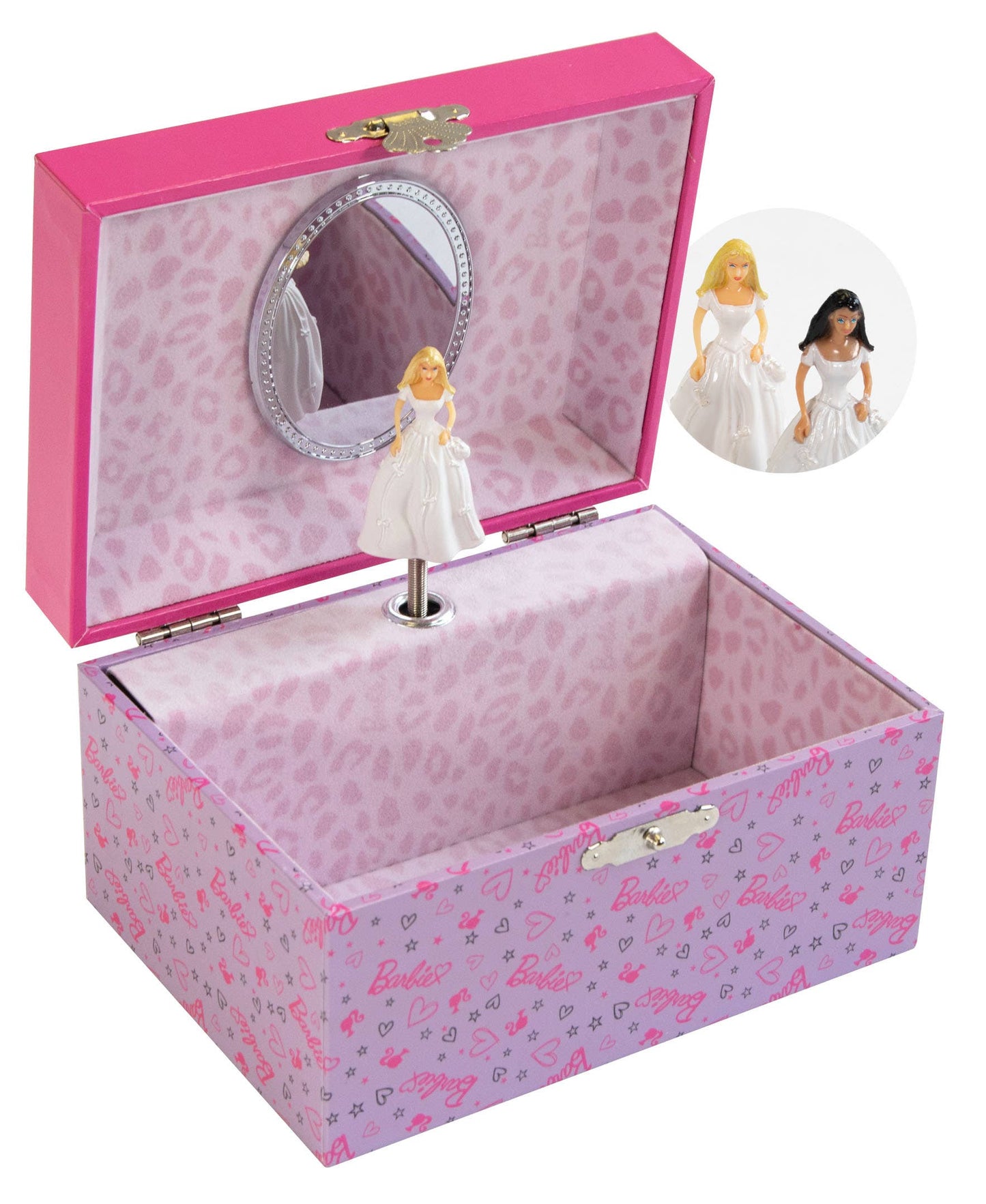 Barbie Friends Musical Ballerina Jewelry Box by Mele and Co