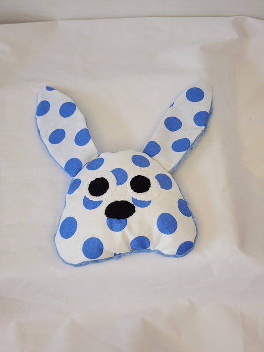 Blueberry Bunny Handcrafted Fidget Plush - One-of-a-Kind Design - Made In U.S