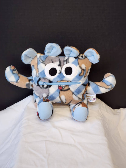 Bailey Bones Chomper Buddy - A One-of-a-Kind Comfort Pup Plush - Made In U.S