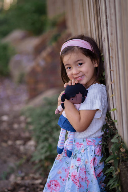 Alicia - A Pink & Playful Doll Friend - Made In Sri Lanka