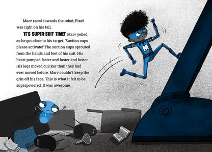 Marv And The Mega Robot: Paperback
