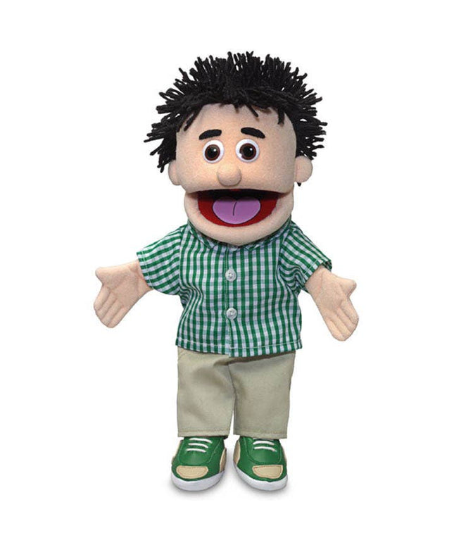 Silly Puppets Kenny Puppet – 14" Peach Skin Hand Puppet