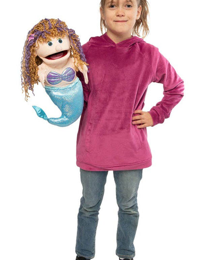 Silly Puppets Mermaid Puppet – 14" Hand Puppet