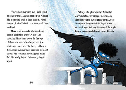 Marv & The Dino Attack: 5 x 7.25 x 0.40 / Paperback / 128