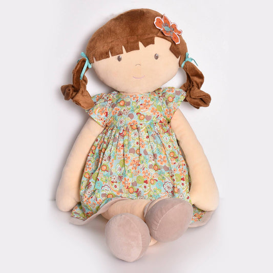 Summer – A Sunny Soft Doll with Floral Flair - Made In Sri Lanka