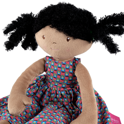 Leota - A Blue-Dressed Bestie with Big Style - Made In Sri Lanka