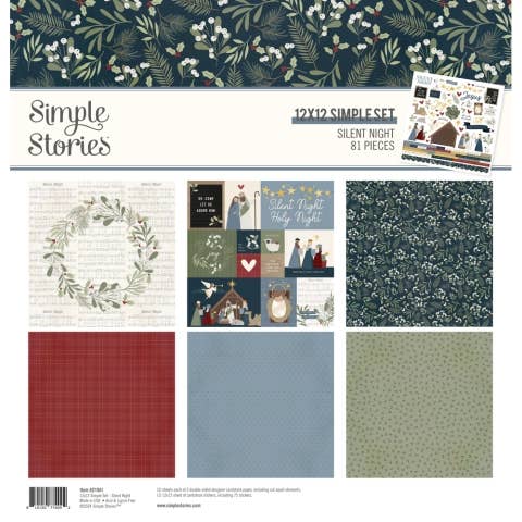 Simple Stories Silent Night - Scrapbook Collection Kit