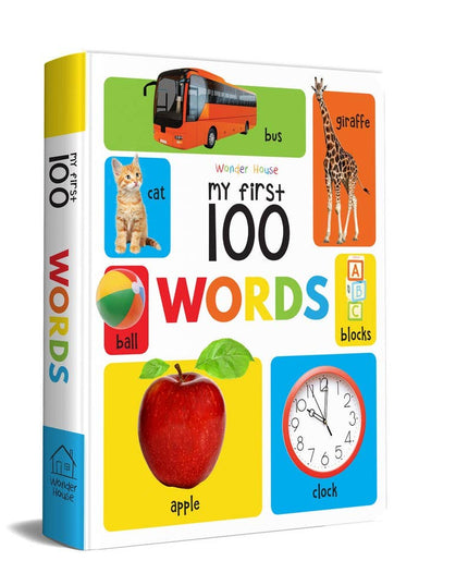 My First 100 Words Childrens Board Book - Wonderhouse