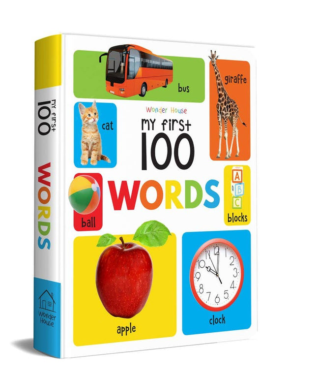 My First 100 Words Childrens Board Book - Wonderhouse