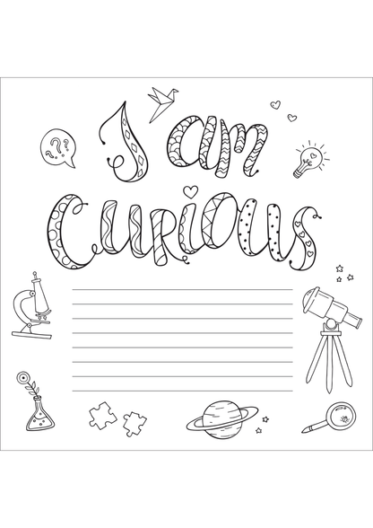 Fall Arts & Crafts for Girls - "I Am Confident, Brave..."