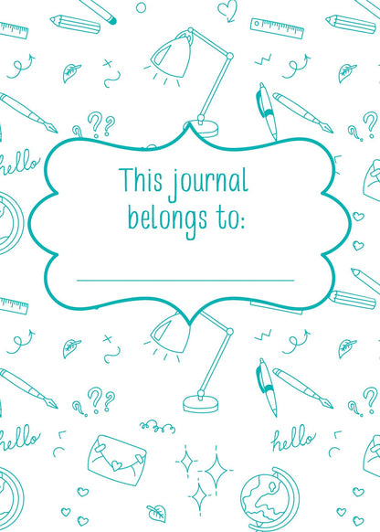 Fall Activity - Journal for Girls - "I'm Me!"