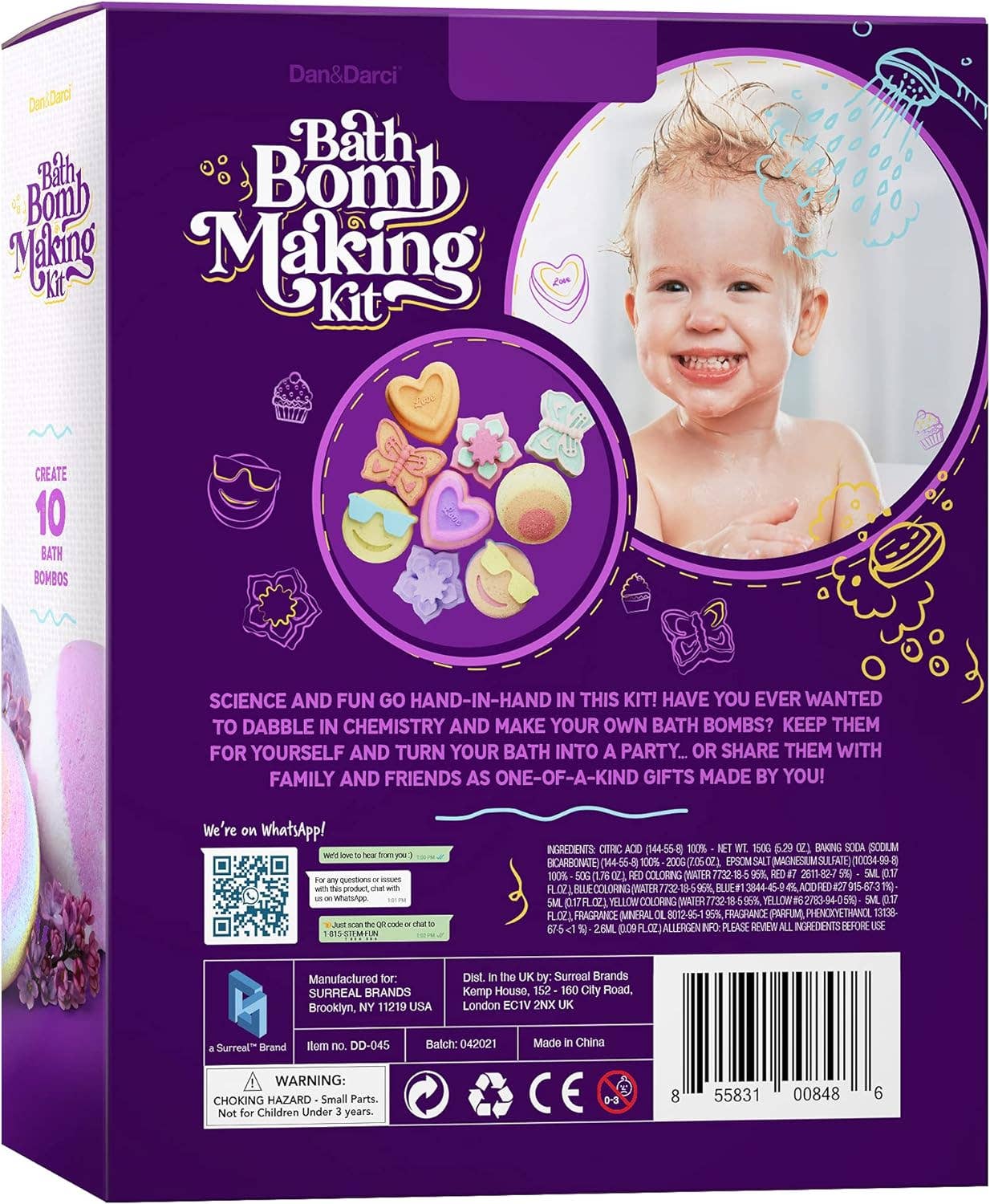 Dan&Darci - DIY Bath Bomb Making Kit