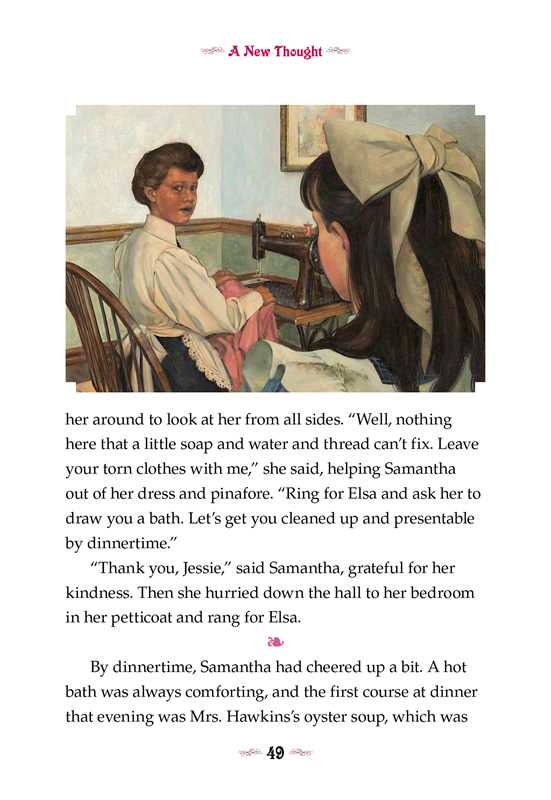 American Girl - Samantha: The Gift by Jennifer Hirsch: Paperback; 112 pages / English