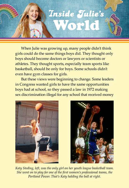 American Girl - Julie: The Big Break by Megan McDonald: Paperback; 120 pages / English